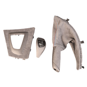 Kit de garnitures intérieures en fibre de carbone véritable pour <span class=keywords><strong>BMW</strong></span> Série 3 et 4 F10 F30 F32 F34 F80 E90, couvre-tableau de bord décoratif style M - Product Image 4