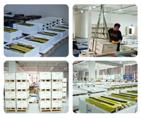 Batteries solaires LiFePO4 Hysonn Factory Direct 51,2 V 48 V 230 Ah 11 kWh, montables au mur/sur le sol, pour le stockage d'énergie domestique
