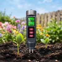 Testeur de sol portable 3 en 1, humidimètre, mesureur d'EC, thermomètre, surveillance numérique de l'humidité du sol, mesureur d'EC pour les plantes, pour l'agriculture