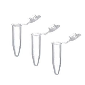 O laboratório cônico estéril descartável do fundo médico graduou o micro 1,9 Ml plástico tubo do centrifugador com tampa - Product Image 1