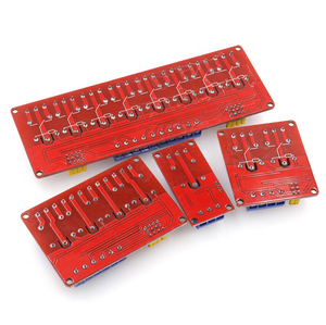 Modulo relè 1/2/4/8 5V 12V 24V con supporto di isolamento optoaccoppiatore per scheda di espansione a grilletto piatto ad alta e bassa tensione - Product Image 2