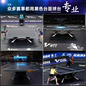 Table de tennis de table Double Fish 233 25 mm, qualité tournoi, pliable, équipement de fitness d'intérieur - Product Image 3