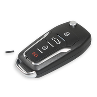 XNFO01EN 4-Button Smart Key for Cars Supporting VVDI Tools Xhorse Fob Programmer Keyless Entry-Mobile Locksmith Replacement