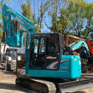Kobelco รถขุด Sk60ขนาดเล็กใช้6ton รถตักตีนตะขาบ7ton ไฮดรอลิก - Product Image 1