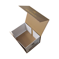 Custom Recyclable Black Paper Packing Folding Shoe Gift Box Magnetic Paper Box Packaging With Magnetic Flap Closure