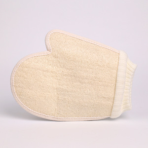 Gants de bain exfoliants en loofah, brosses de douche naturelles pour le corps, éponges de nettoyage, outils extensibles pour femmes - Product Image 2
