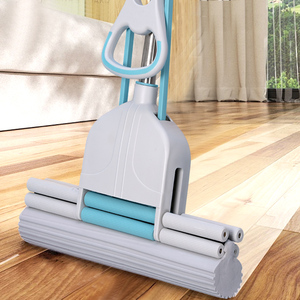 Mains libres éponge plate vadrouille Super absorbant PVA éponge nettoyage sol vadrouille <span class=keywords><strong>carrelage</strong></span> sol salle de bain Garage maison fournitures de nettoyage - Product Image 3