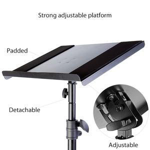 RS100 Yinyu DDP RTS Trípode de alta resistencia ajustable Soporte para computadora portátil para mezcladores de DJ y equipos AV - Product Image 4