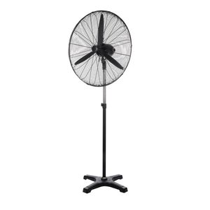 Ventilador Industrial de Piso de Alta Calidad de 20 Pulgadas, 3 Aspas de Aluminio, Varilla de Elevación, Pedestal Negro, Cable de Cobre, Plástico, Uso en Exteriores - Product Image 5
