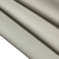 Tissu tricoté extensible 4 directions en polyester et élasthanne 350 GSM, séchage rapide, résistant aux plis, pour robes et vêtements de sport, personnalisable OEM