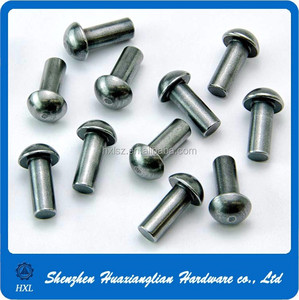 Fabricante de sujetadores de hardware PIN personalizado din660 <span class=keywords><strong>DIN</strong></span> <span class=keywords><strong>660</strong></span> cabeza redonda <span class=keywords><strong>remache</strong></span> de cobre sólido - Product Image 4