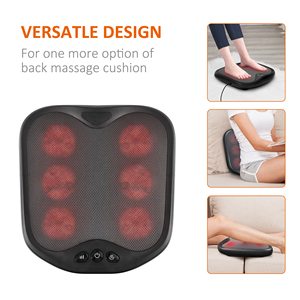 Shiatsu <strong>Foot</strong> <strong>Massager</strong> with Heat, Toe Control &amp; Detachable Cover, Electric <strong>Foot</strong> Warmer for Pain Relief, Use on <strong>Feet</strong>/Back/Legs - Product Image 2