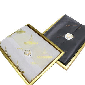 Tùy chỉnh in logo mang nhãn hiệu hoa bao bì trắng mô giấy - Product Image 6