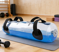 Sac aquatique AKTIV AKO-MSIS en PVC bleu durable – Équipement de gym portable et réglable pour un entraînement complet et des haltères
