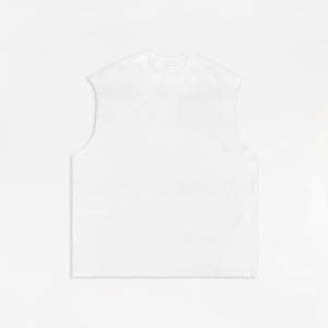 Graphic <b>Tank</b> <b>Top</b> <b>for</b> <b>Men</b> 100% Cotton Washed Casual Vest Breathable Solid Print T-Shirt 300g Sport - Product Image 4