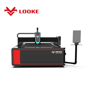 Mesin pemotong laser baja tahan karat 0.8mm, mesin pemotong mati laser 1390S 1313 3015F 1000 watt 1500 watt 2000 watt