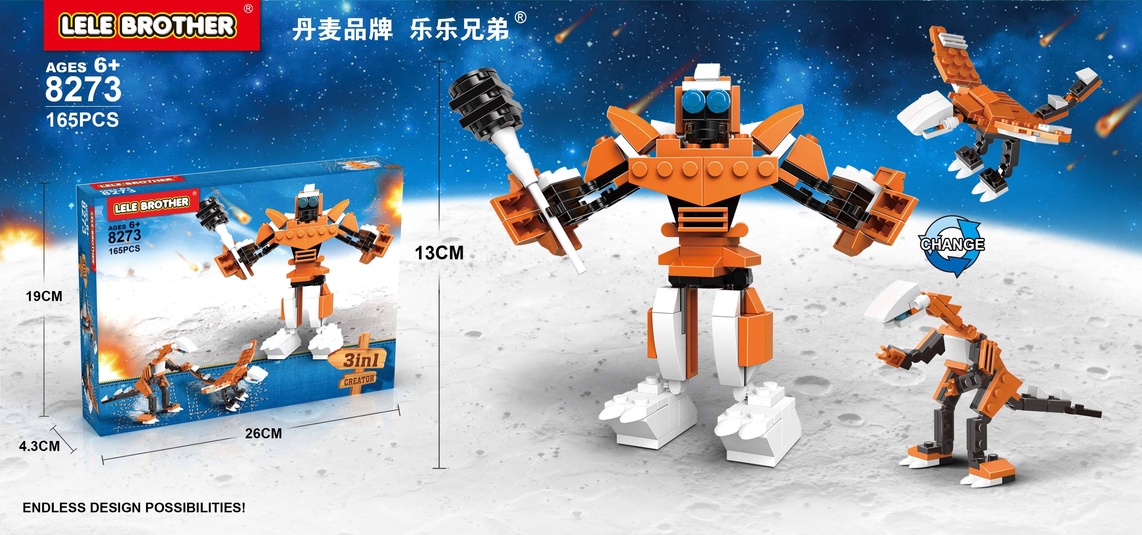 8273 wire rope dragon 3 in 1 155pcs