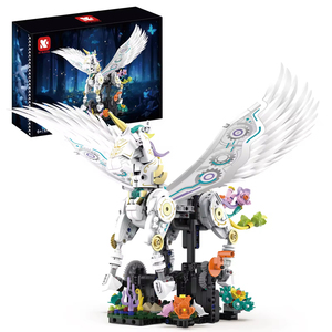 Bloques de Construcción Mecánicos EPT Unicornio, 817+ Piezas, Modelo de Pegaso con Alas Móviles por Manivela, Regalo de Construcción STEM DIY para Mayores de 6 Años - Product Image 5