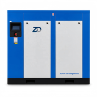 Compresseur d'air industriel à vis 55 kW 8 bars à fréquence variable (VFD) avec variateur INOVANCE pour usine et atelier, à économie d'énergie