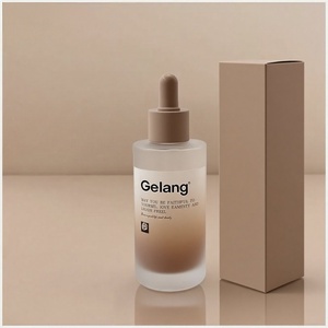 Nhà Máy Bán buôn không có không khí bơm mỹ phẩm Chai thủy tinh 60 ml Frosted mỹ phẩm Kính Lotion chai mặt Lotion chai - Product Image 6