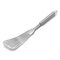 Pelle à poisson pour steak frit Spatule fendue en acier inoxydable de qualité alimentaire