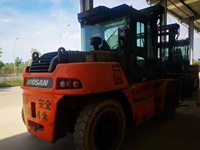 Chariot élévateur à palettes d'occasion, moteur diesel Doosan, 2 tonnes, Corée