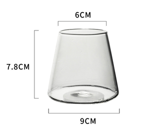 Tazza <span class=keywords><strong>da</strong></span> tè in vetro di montagna a forma speciale stile Fuji trasparente dal Design unico - Product Image 6