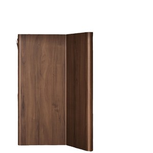 Table à manger moderne minimaliste en noyer massif, ensemble de 6 pièces, meubles de salle à manger durables - Product Image 2