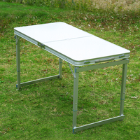 Table de buffet pliante rectangulaire pour camping en plein air