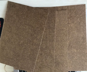 <strong>Masonite</strong> <strong>hardboard</strong> waterproof <strong>embossed</strong> <strong>hardboard</strong> 3.8mm wood fiber poplar and willow combined wood moisture-proof for indoor ouke - Product Image 3