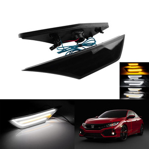 Luz LED de Señal de Giro para Honda Civic, Luz Lateral de 12V, Estilo Dinámico Fluido LY055 - Product Image 4