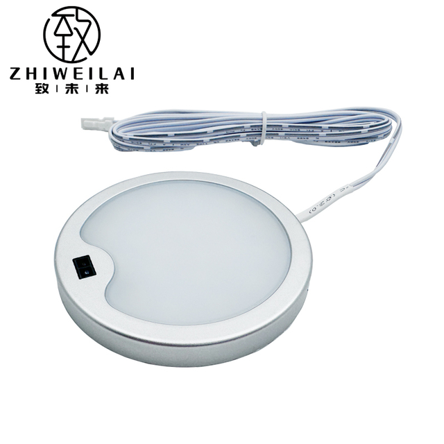 Durable DC12V LED Cabinet Lights With Hand Scan Sensor Switch 3000K 4000K 6000K Hand Sweep Down Light Lamp