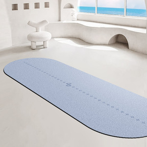 Tapete de Yoga Ecológico de 5mm de Grosor, Ovalado, de PU y Caucho Natural, Antideslizante, con Logotipo Personalizado, Vegano, en Forma de Píldora, para Pilates - Product Image 3
