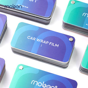 Moben Ultra Coloré 1.52*18m/rouleau Film PET à changement de couleur Autocollant adhésif anti-bulles d'air pour carrosserie complète de voiture/auto - Product Image 4