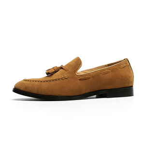 Zapatos Oxford de Hombre Británicos, Impermeables, de Cuero Genuino, Punta Cerrada, Hechos a Mano, para Boda, Formales, Casuales de Negocios, Antideslizantes, con Hebillas y Correas - Product Image 2