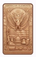 Pièces de monnaie souvenir rectangulaires en métal estampées, personnalisées, directement de l'usine, avec motif aigle, pour cadeaux promotionnels et de marque en gros