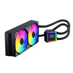 Ventilador de PC RGB ARGB de 240 mm para Refrigeración Líquida, Compatible con AM5, AM4, AM3, LGA 2011, 2011-3, 1700, X99, Color Blanco, para Enfriador de CPU AIO - Product Image 2