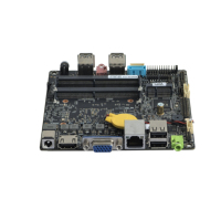 Placa Base para Computadora ELSKY NANO 2026 con Puerto Serial, Compatible con Procesadores Core I3 I5 I7 de 12.ª Generación, Pantalla Triple LVDS, Linux