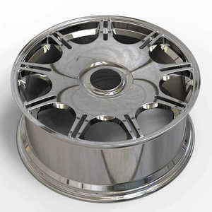 Rines Cromados 5x130 6x139.7 8x170 con Desplazamiento Negativo de 18 19 20 21 Pulgadas, Rines Cromados Plateados 24x14 para <span class=keywords><strong>Cadillac</strong></span> <span class=keywords><strong>DeVille</strong></span> 1997 - Product Image 3