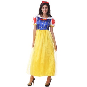Disfraz de Blancanieves para Mujer Adulta, Vestido de Princesa, Conjunto de Falda Interior para Representaciones Escénicas - Product Image 5