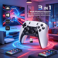 EDAFA M15 PLUS Game Stick Parts Controller-Plastik ABS Nirkabel BT 4.0 Kompatibel dengan Android & IOS