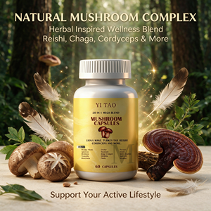 OEM/ODM Complément Alimentaire 20-en-1 en Capsules de Champignons (Crinière de Lion, Queue de Dinde, Reishi, Cordyceps) pour le Soutien Cérébral et Immunitaire - Product Image 5