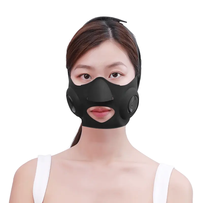 EMS Face Lifting Machine Elétrica V-face Shaping Massagem Anti Aging Slim Face Lift Máscara De Beleza Para Reduzir O Quinho Duplo
