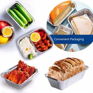Heavy Duty 21 X 13 Full Size Rectangle Aluminum Steam Table Pans with <b>Foil</b> Lid Oven Safe Food Grade 90g/100g/120g - Product Image 4
