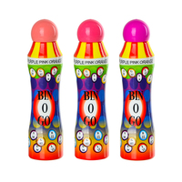 Paquete de 8 Marcadores Superdots 2803 para Bingo, Rotuladores de Bingo de 80 ml con Punta de Esponja Grande de 18 mm, Marcadores de Bingo con Tinta No Tóxica