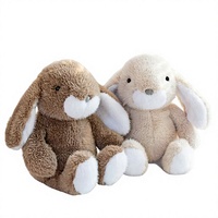 Adorable lapin à grandes oreilles, jouet en peluche super doux, oreiller de sommeil pour enfants, plusieurs tailles, cadeau confortable pour garçons et filles