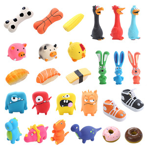 Colección de Juguetes de Látex para Perros, Populares entre los Amantes de las Mascotas, para Masticar, Resistentes a Mordidas, con Sonido, Interactivos - Product Image 4