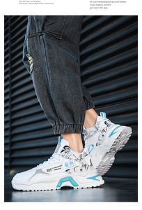 Baskets montantes sportives pour hommes 2025 - Chaussures de mode respirantes et antidérapantes pour toutes les saisons - Nouvelle collection homme - Product Image 6