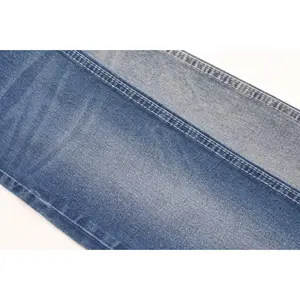 Preço baixo 10% Viscose 10.3oz 350GSM 182 centímetros Sem TR Tecido Denim Slub Stretch Confortável Sensação Da Mão Macia