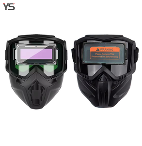 Casque de soudage solaire à obscurcissement automatique, protection intégrale du visage, anti-UV, pour travaux de soudage industriels (vente en gros) - Product Image 1